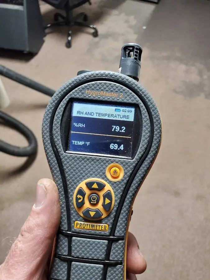Moisture meter humidity assessment for Fire & Smoke Damage Restoration in Brook Highland